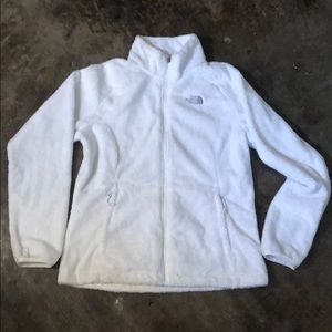 North Face Women’s White Medium Fleece